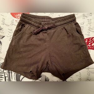 Toddler Boy’s H&M Size 12 months Dark Grey/Brown Casual Shorts w/ Drawstring